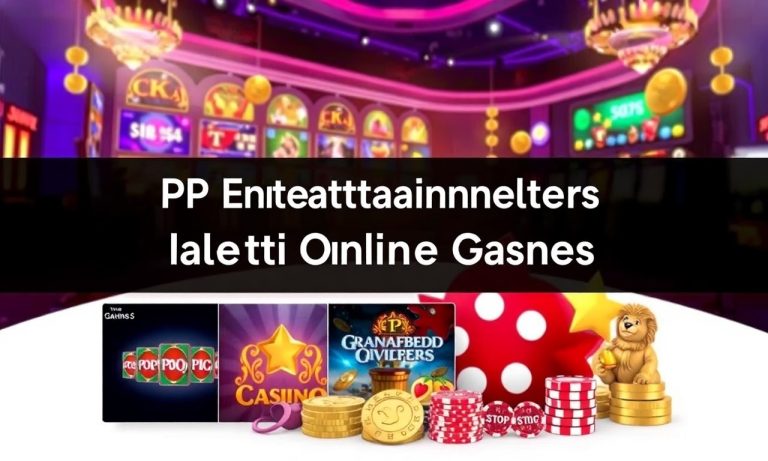 PP娛樂城：最新線上賭場遊戲大揭秘